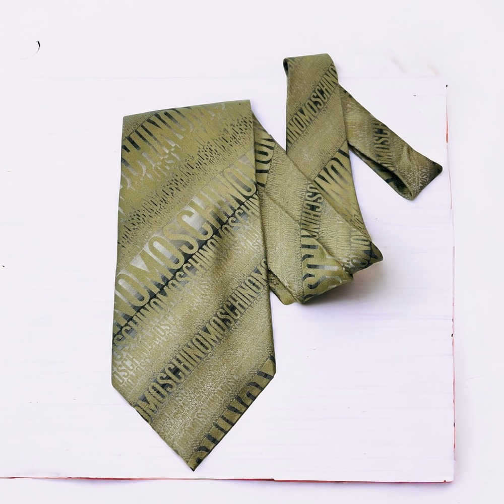 Moschino Silk Tie